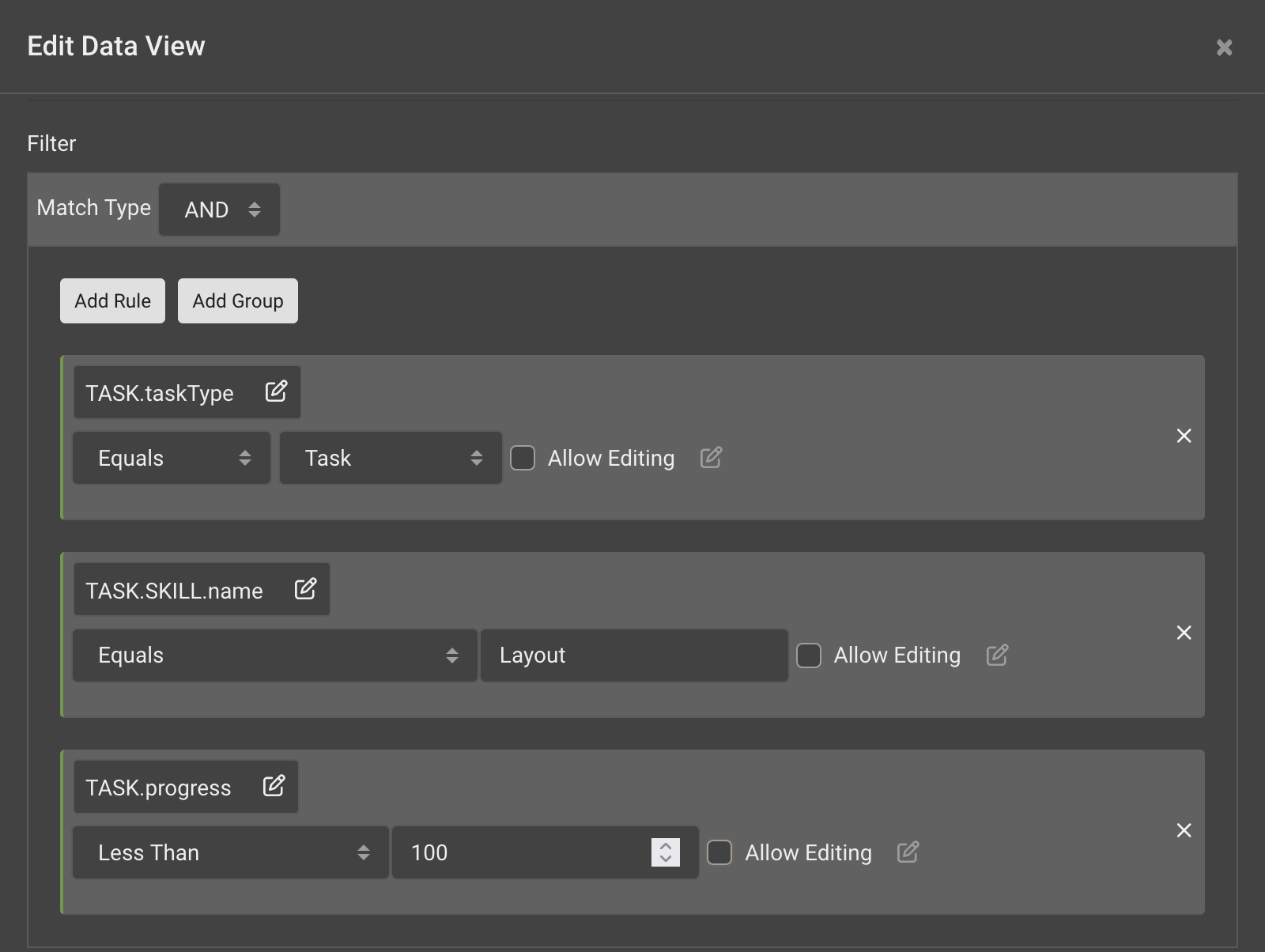 Create Data Views for easy reporting